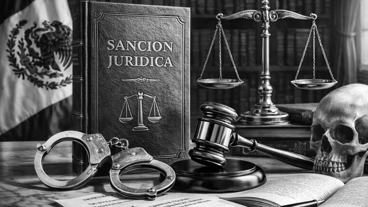 Sanción jurídica en profundidad: tipos, función coercitiva y consecuencias legales.